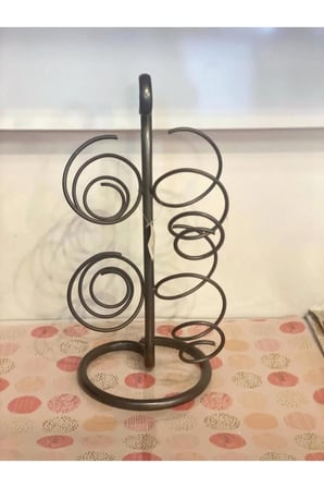 Metal Gri Şaraplık