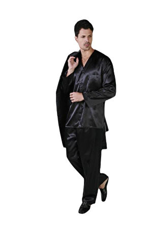 ANCELO 333 SATEN PİJAMA TAKIM VE ROBDÖŞAMBR 3LÜ DAMAT ÇEYİZ SET