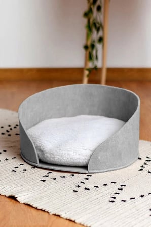 Yumuşak Peluş Kedi Yatağı, Rahat ve Şık Evcil Hayvan Evi