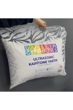 Mikro Kapitone Silikon Yastık Mikrofiber Antialerjik 800 Gram