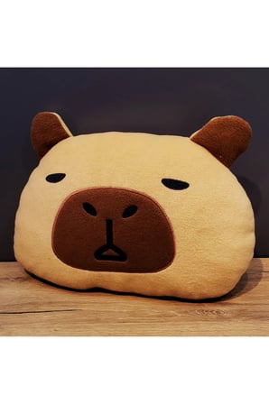 4 Adet Capybara Yastık Peluş Dekoratif Oyuncak 30 CM