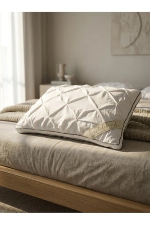 Klimalı Çift Taraflı Fermuarlı Kapitone Yastık 50x70 cm