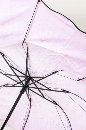 Rüzgara Dayanıklı Pembe Kadın Şemsiye, Şık Hafif Tasarım