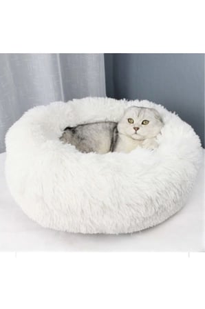 Yumuşak Peluş Wellsoft Kedi ve Köpek Yatağı, Rahat Uyku İçin Mükemmel