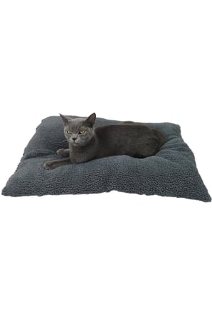 Rahat ve şık peluş kedi ve köpek yatak yer minderleri, medium boy