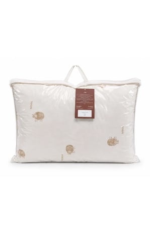 Doğal Yün Yastık 900gr Çantalı 50x70