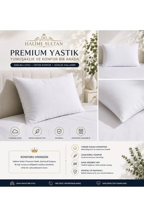 Silikon Elyaf Dolgulu Yastık