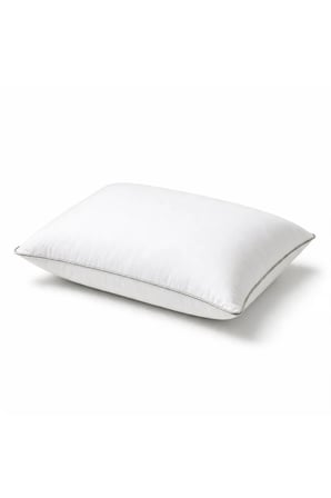 Biyeli Yastık 50x70 cm 600 gr Boncuk Silikon Elyaf Dolgulu Krem