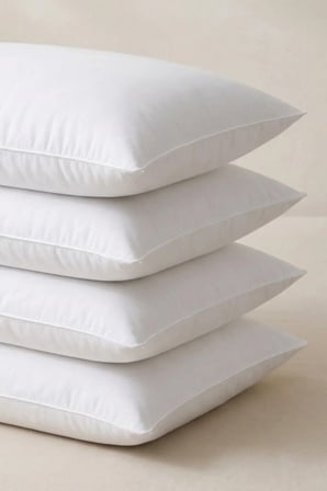 4 Adet 600 gr Silikon Yastık Yıkanabilir Nefes Alan 50x70 cm