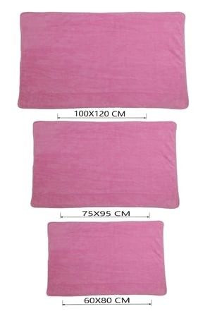 Yumuşak Welsoft Peluş Kedi ve Köpek Battaniyesi, Yıkanabilir, Pembe, 1 adet