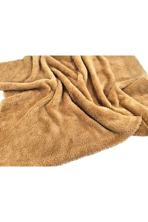 Yumuşak ve şık 65x90 cm Sütlü Kahve Kedi Köpek Battaniyesi