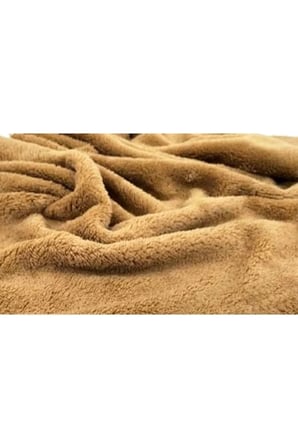 Yumuşak ve şık 65x90 cm Sütlü Kahve Kedi Köpek Battaniyesi