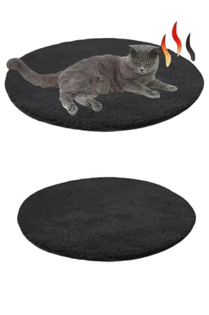 Yumuşak Peluş Kedi Yatağı, Konforlu ve Şık Evcil Hayvan Minderi