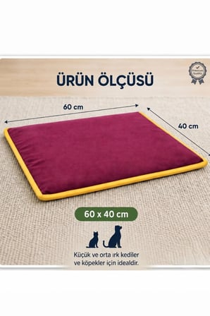Kedi ve Köpekler İçin Termojel Konfor Matı - Evcil Hayvan Yatağı