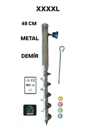 Outdoor 2 Mt Plaj Bahçe Balkon Kamp Şemsiye Taşıma Çantası +Kazık+Bidon
