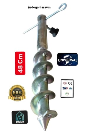 Plaj Bahçe Balkon 200 Cm 10 Telli Şemsiye Çantası Kazık Bidon