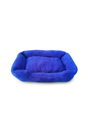 Konforlu 60x40 cm Dikdörtgen Peluş Kedi ve Küçük Irk Köpek Yatağı