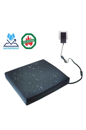 Isıtıcılı Kedi ve Köpek Minderi 45x45cm, 12V, Rahat ve Konforlu Uyku Alanı