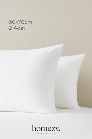 Antialerjik Micro Yastık 2 Adet 900gr 50x70cm Yıkanabilir