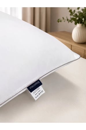 Mikrojel Yastık %100 Pamuk 900 gr Hipoalerjenik 50x70 cm