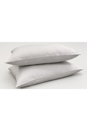 Doğal Yün Dolgulu Yastık 2’li Set – Akfil Kumaş