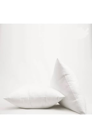 Orta Sert Silikon Yastık 50x70 Uyku Yastığı Pamuk Kumaş