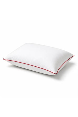 Biyeli Yastık 50x70 cm 700 gr Boncuk Silikon Elyaf Dolgulu Kırmızı