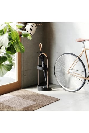 Bellwood Şemsiye Standı Siyah-Ceviz 68 cm