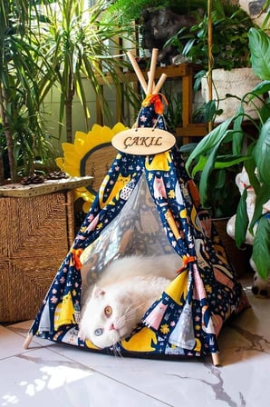 Yıkanabilir Kedi ve Köpek Çadırı, Kolay Kurulumlu Ev