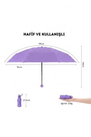 Mor Kapsül Şemsiye