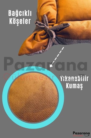 Çift Taraflı 100x70 cm Büyük Kedi ve Köpek Yatağı