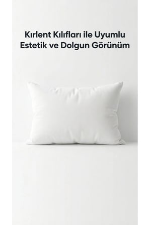 Premium Boncuk Silikon Kırlent İç Yastık 40x60 cm 400 gr