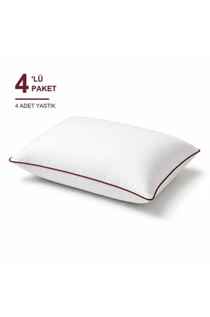 Cloud Support Biyeli Yastık 4'li Paket 50x70 cm 1100 gr Boncuk Silikon Elya