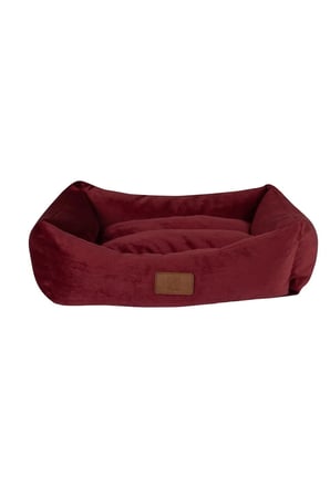 Xlarge Bordo Kedi ve Köpek Yatağı 95x70x23 cm