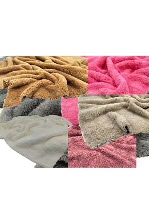 Yumuşak ve Rahat 3'lü Büyük Ölçü Kedi Köpek Battaniyesi 90x90 cm