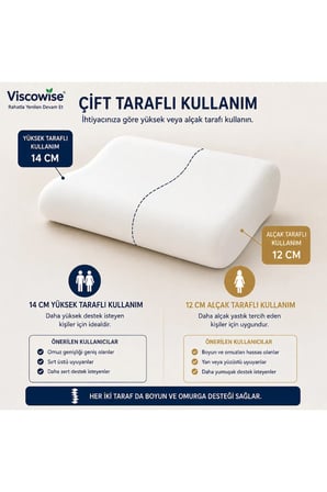 ÇİFT TARAFLI VİSCO YASTIK