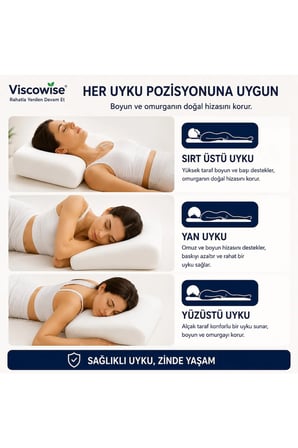 ÇİFT TARAFLI VİSCO YASTIK