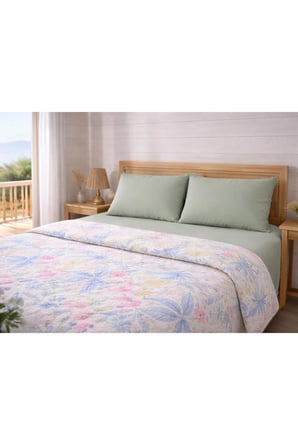 Çift Kişilik Pike Takımı 200x220 cm 2 Adet 50x70 Yastık Kılıfı