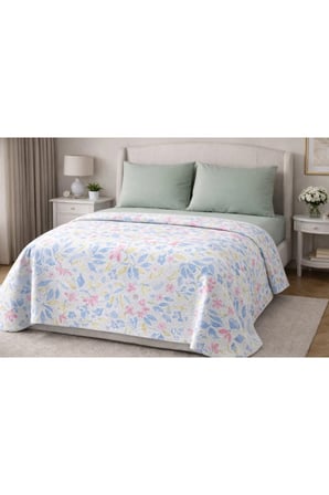 Çift Kişilik Pike Takımı 200x220 cm 2 Adet 50x70 Yastık Kılıfı