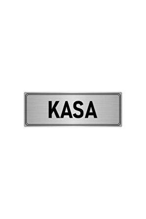 Metal Yönlendirme Levhası, Departman Kapı Isimliği Kasa 5x20 Cm Gümüş Renk