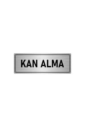 Metal Yönlendirme Levhası, Departman Kapı Isimliği Kan Alma 5x20 Cm Gümüş Renk