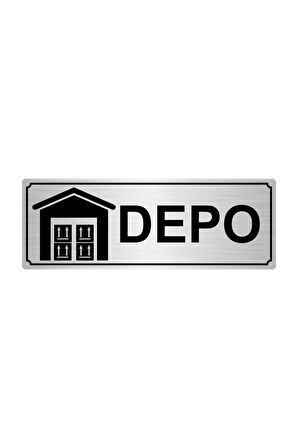Depo Yönlendirme Levhası 10cmx20cm