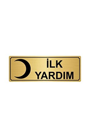 Ilk Yardım Yönlendirme Levhası 7cmx20cm