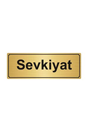 Sevkiyat Yönlendirme Levhası 5cmx20 cm.
