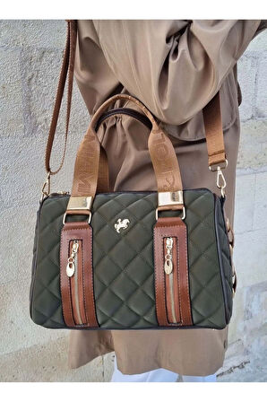 Just Polo  Kadın Silindir Model El Ve Omuz Çantası 4107 Yeni Sezon
