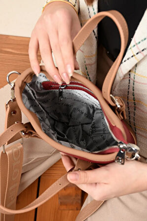 JUST POLO JP6053 Kadın Kolon Askılı Küçük Boy EL ve Omuz Çantası OZT6053