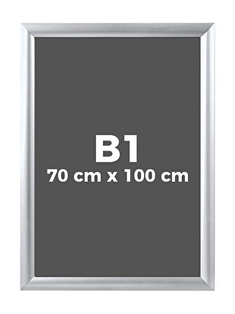 B1 70X100 cm Gönye Köşe Alüminyum Aç Kapa Çerçeve