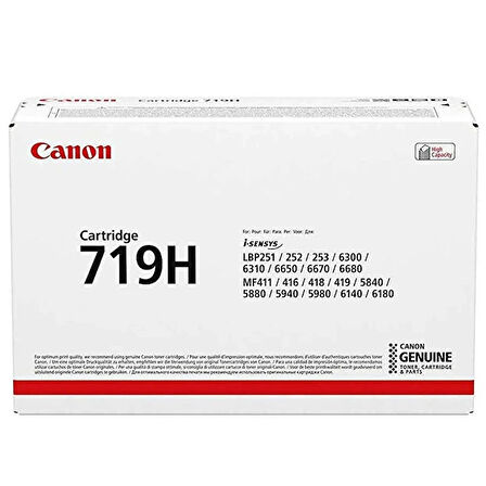 Canon CRG-719H / LBP-251dw Orjinal Toner Yüksek Kapasite 