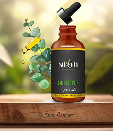 Nioli Okaliptus Esansiyel Uçucu Yağ Buhurdanlık Yağı Aromaterapi Yağı 10 ML