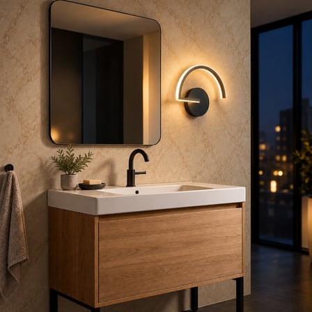 OLİVA Şarjlı Modern LED Duvar Apliği Günışığı Taşınabilir Usb